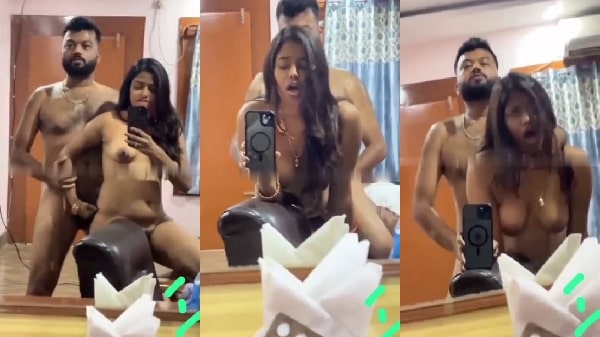 young horny tamil couple ka standing pose sex